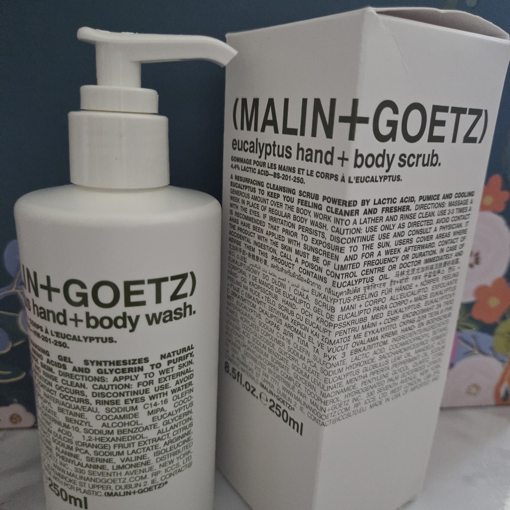 MALIN+GOETZ EUCALYPTUS BODY SET- NEW